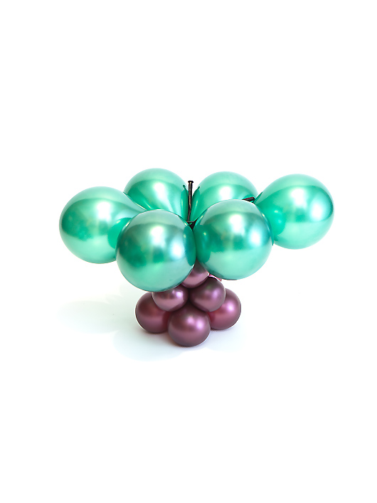 Елка из шаров, пошаговая инструкция по созданию фигуры из воздушных шаров, новогоднее оформление воздушными шарами своими руками, елка из воздушных шариков своими руками